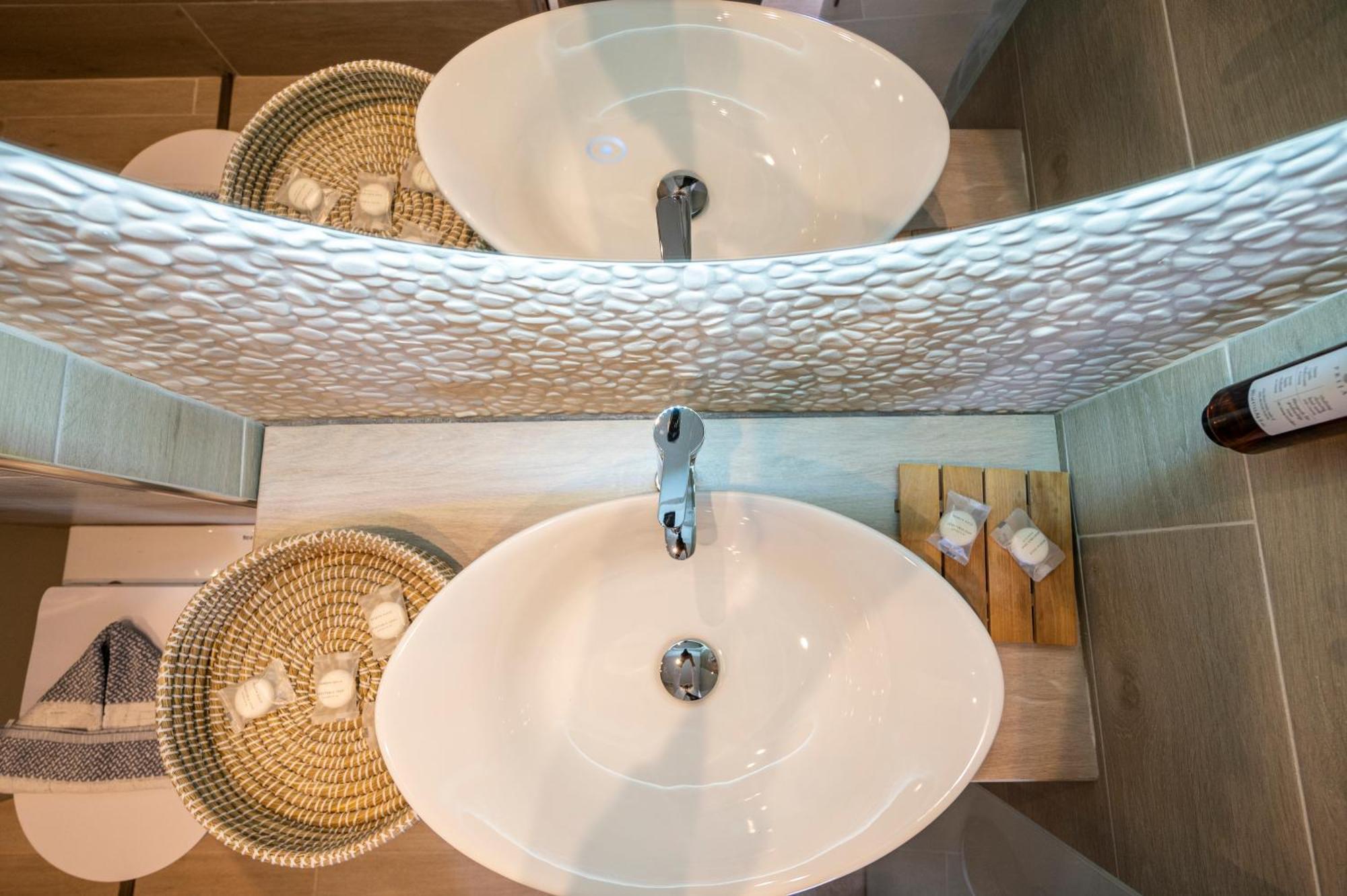 Panorama Seaside Apartman Masztihári Kültér fotó