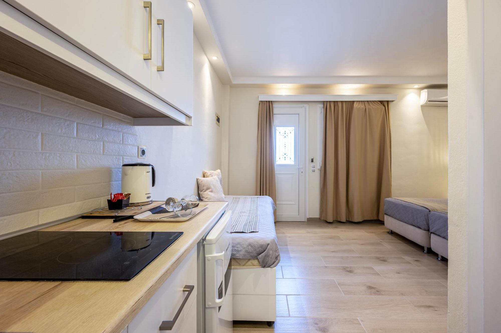 Panorama Seaside Apartman Masztihári Kültér fotó