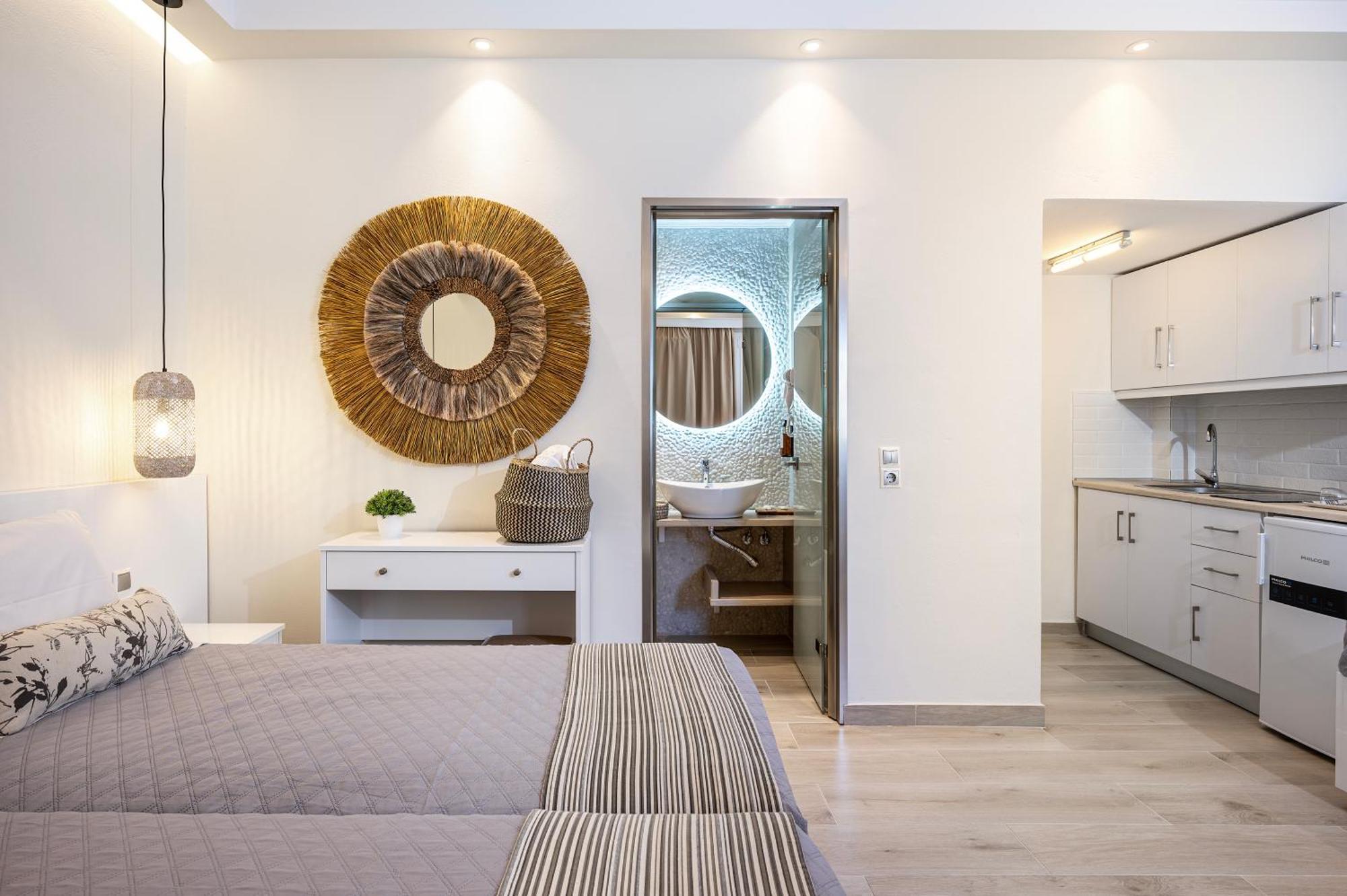 Panorama Seaside Apartman Masztihári Kültér fotó