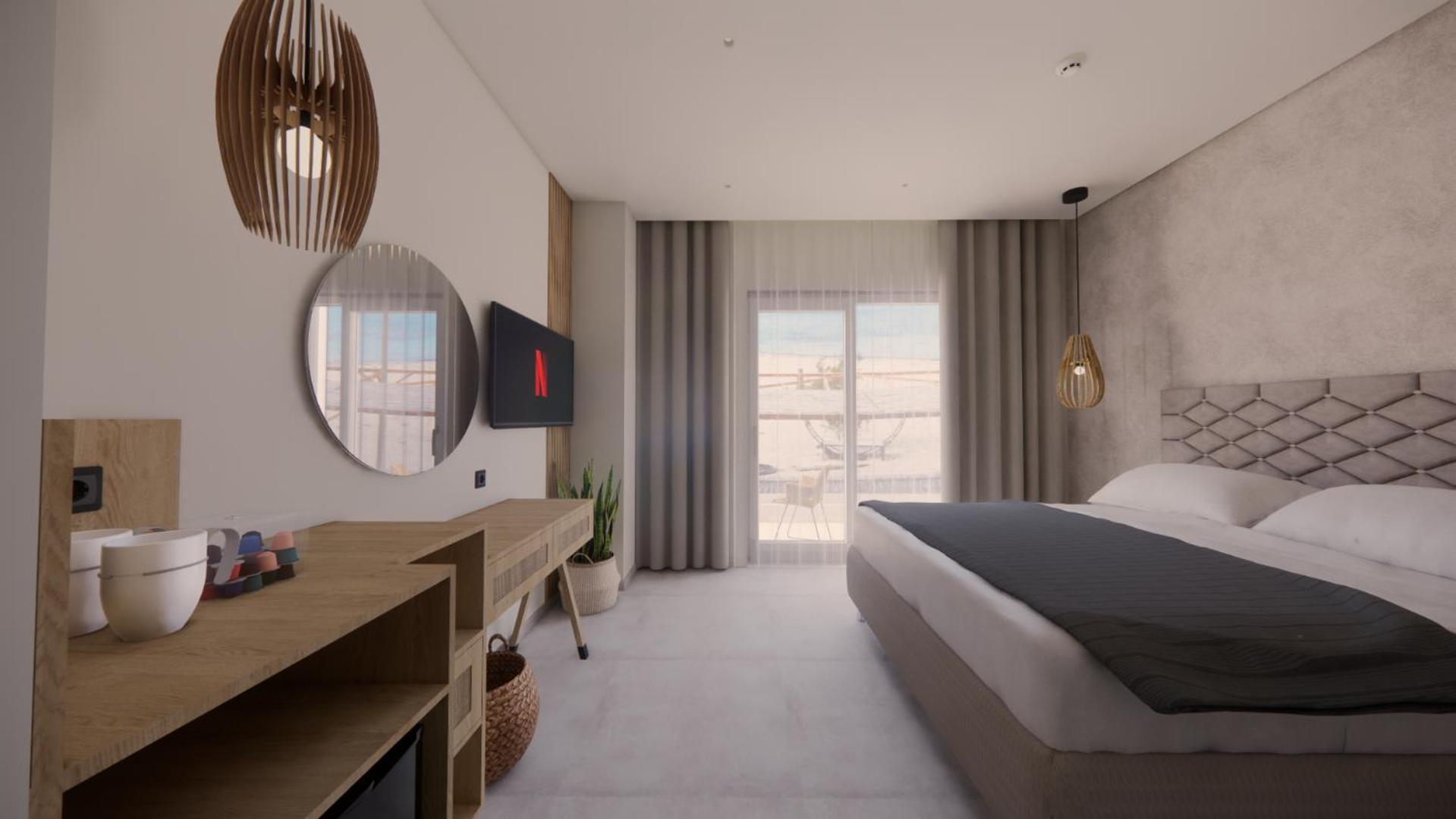 Panorama Seaside Apartman Masztihári Kültér fotó