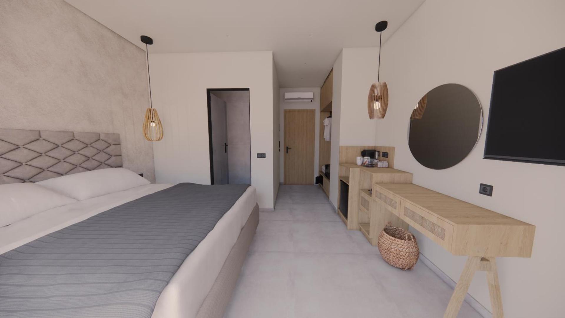 Panorama Seaside Apartman Masztihári Kültér fotó